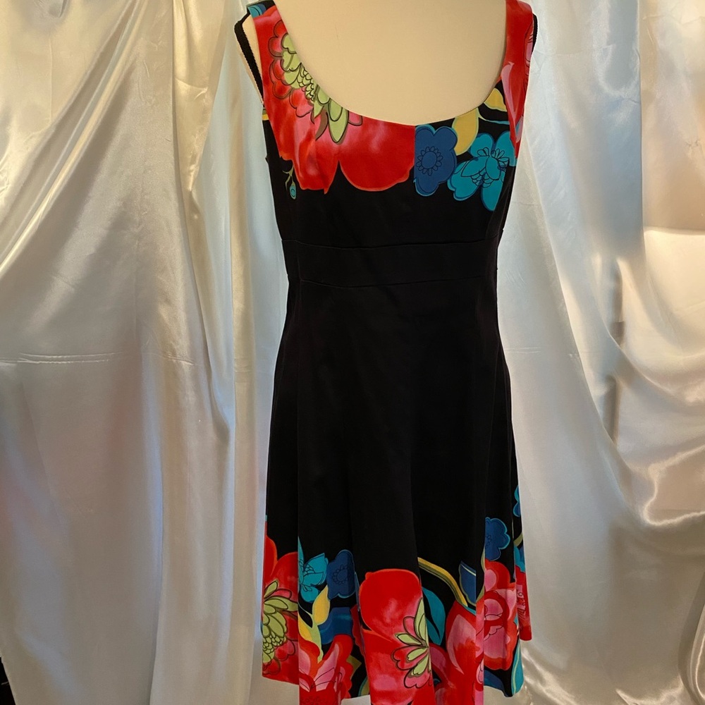 Black Cotton Nine West Sundress